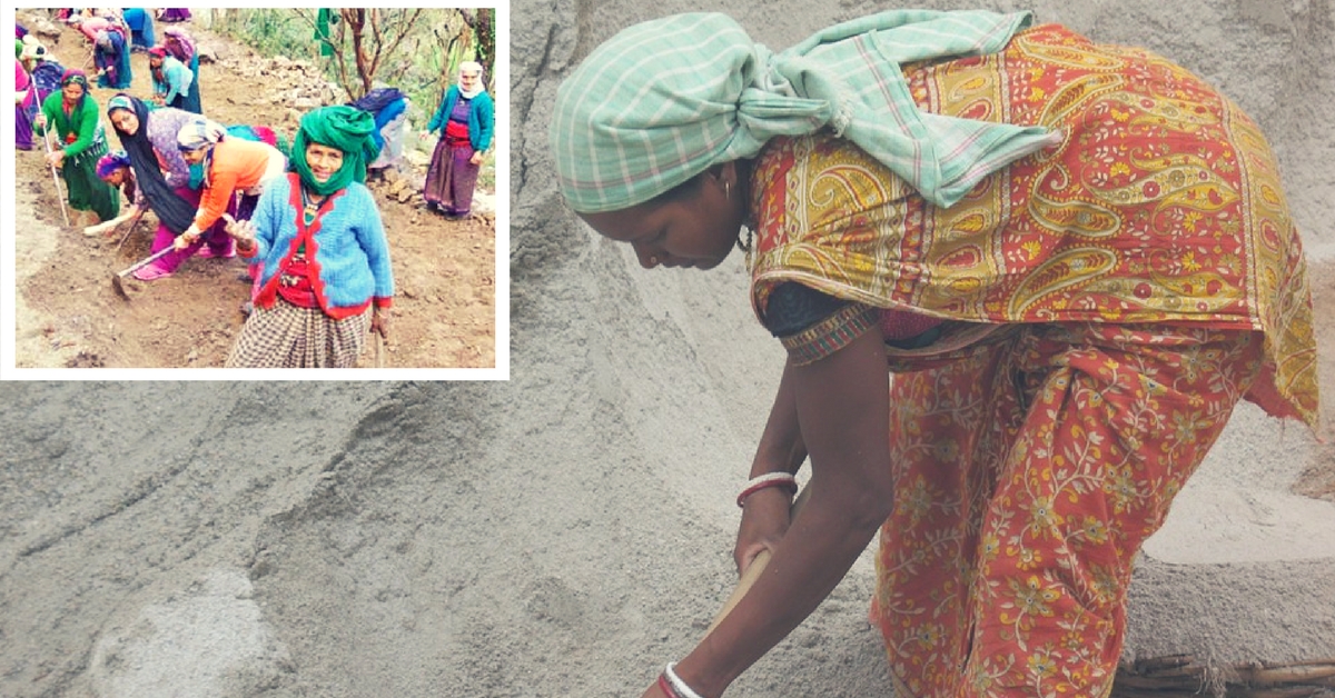 Women in Gangotri Are Building Their Own Road & Won’t Vote Unless Political Parties Help Them!