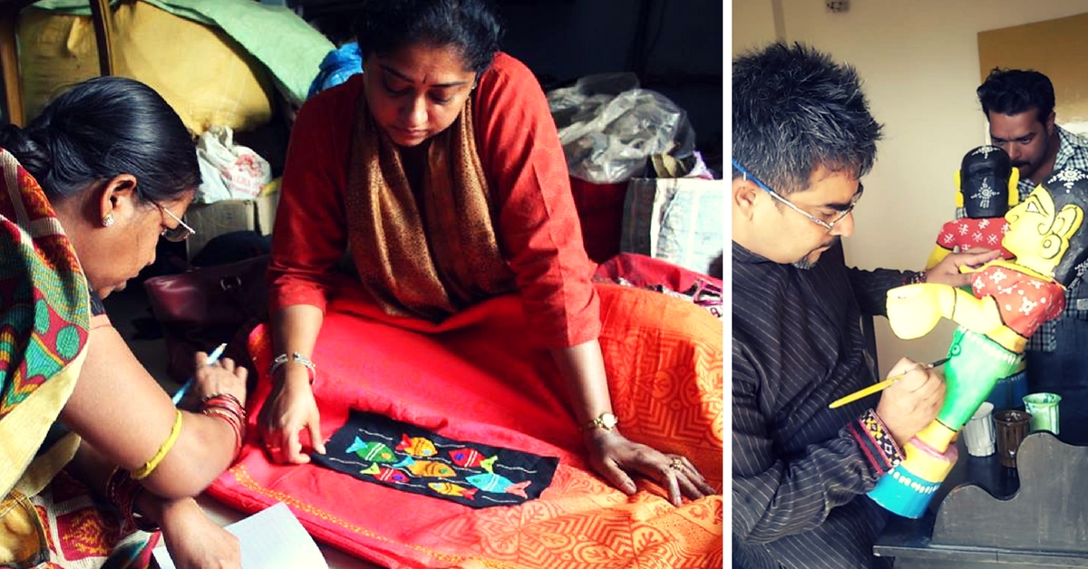 This Initiative is Helping Rural Artisans Create Masterpieces by Collaborating with Modern Artists