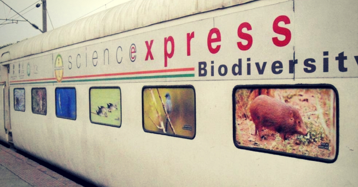 All Aboard the Science Express! Special Train Flagged off to Spread Climate Change Awareness