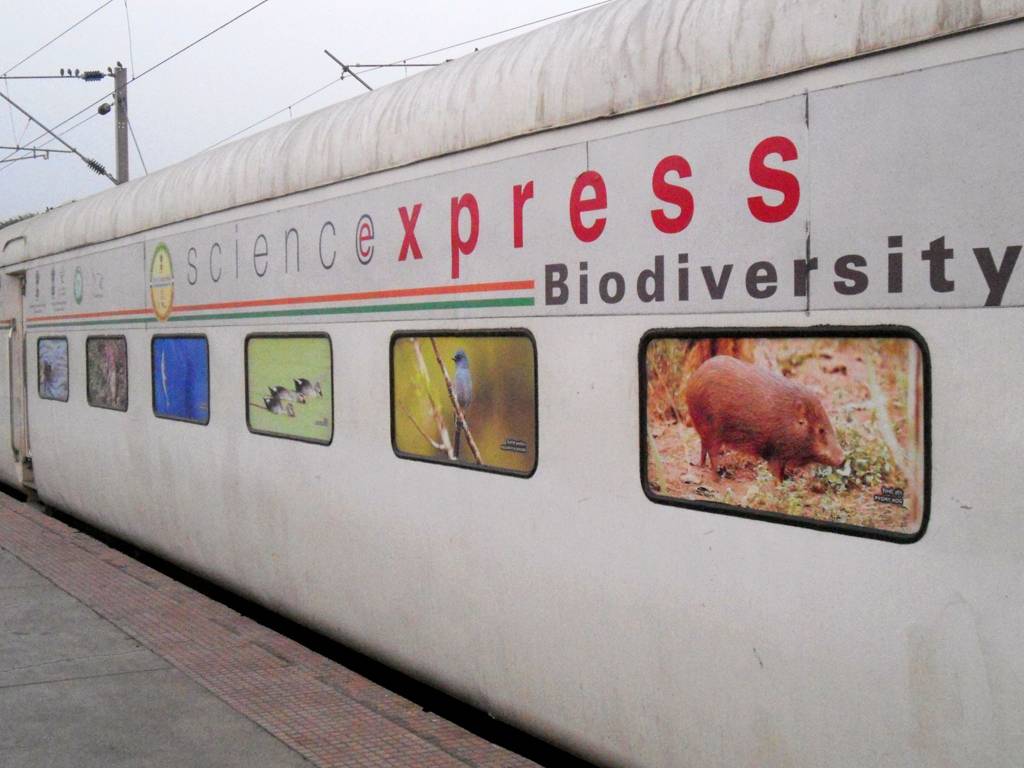 Special Train Flagged off to Spread Climate Change Awareness