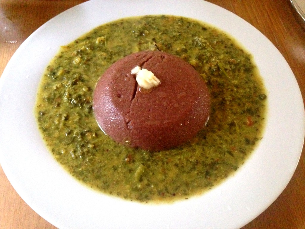 Ragi lentil curry