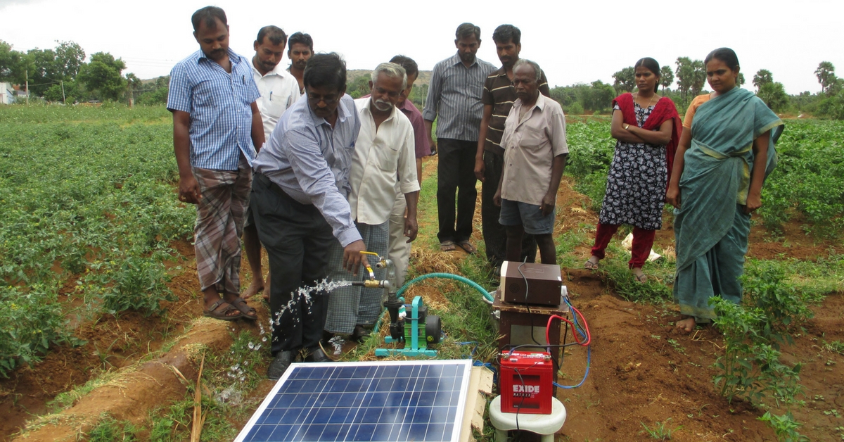 Farmers in Tamil Nadu Are Growing Crops Despite Drought & Power Shortage With Help From One Man