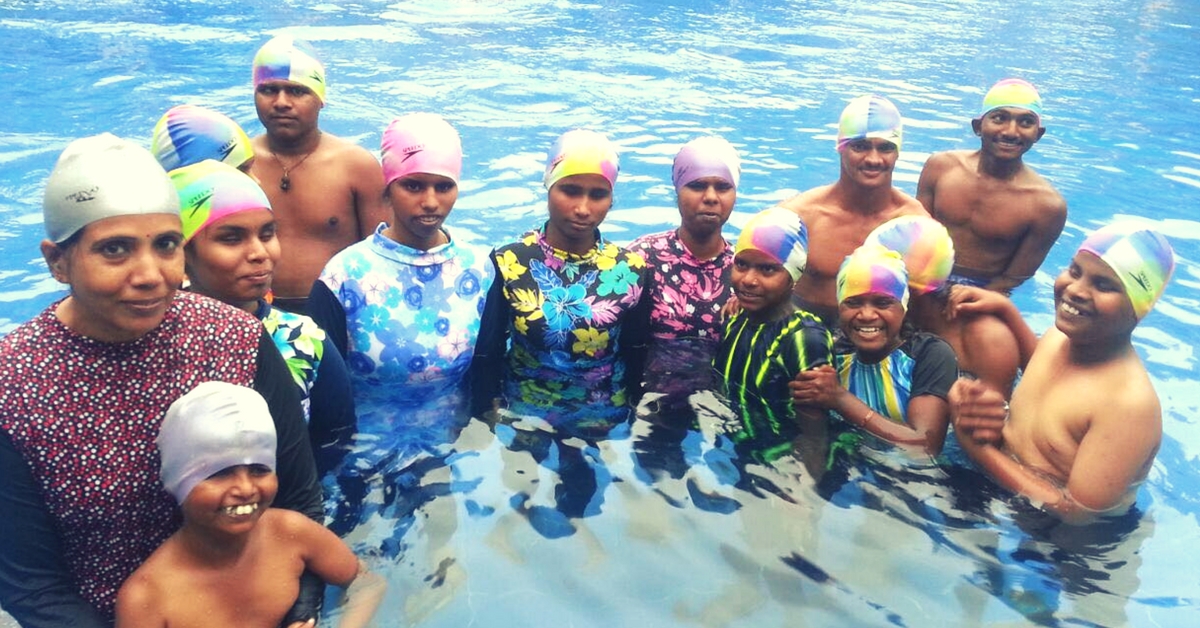 This 57-Year-Old is Teaching Children with Disabilities to Swim. Free of Cost.