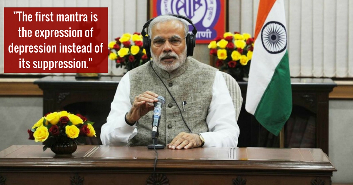 PM Modi’s Mann Ki Baat About Depression Highlights an Issue That Deserves a Lot More Attention