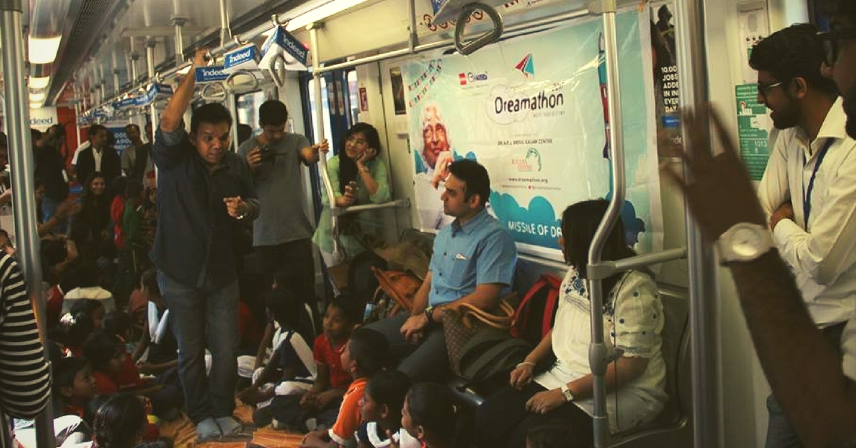 All Aboard the Sapno ka Dibba! A Metro Ride Inspires Underprivileged Kids to Reach for Their Dreams