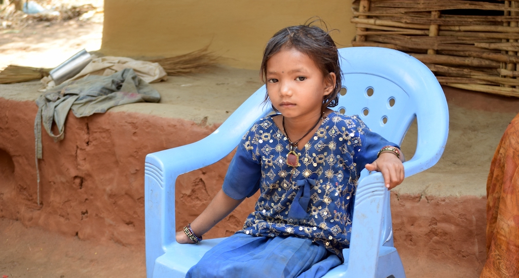 The pensive look of Devati Durua asks many questions. (Photo by Basudev Mahapatra)