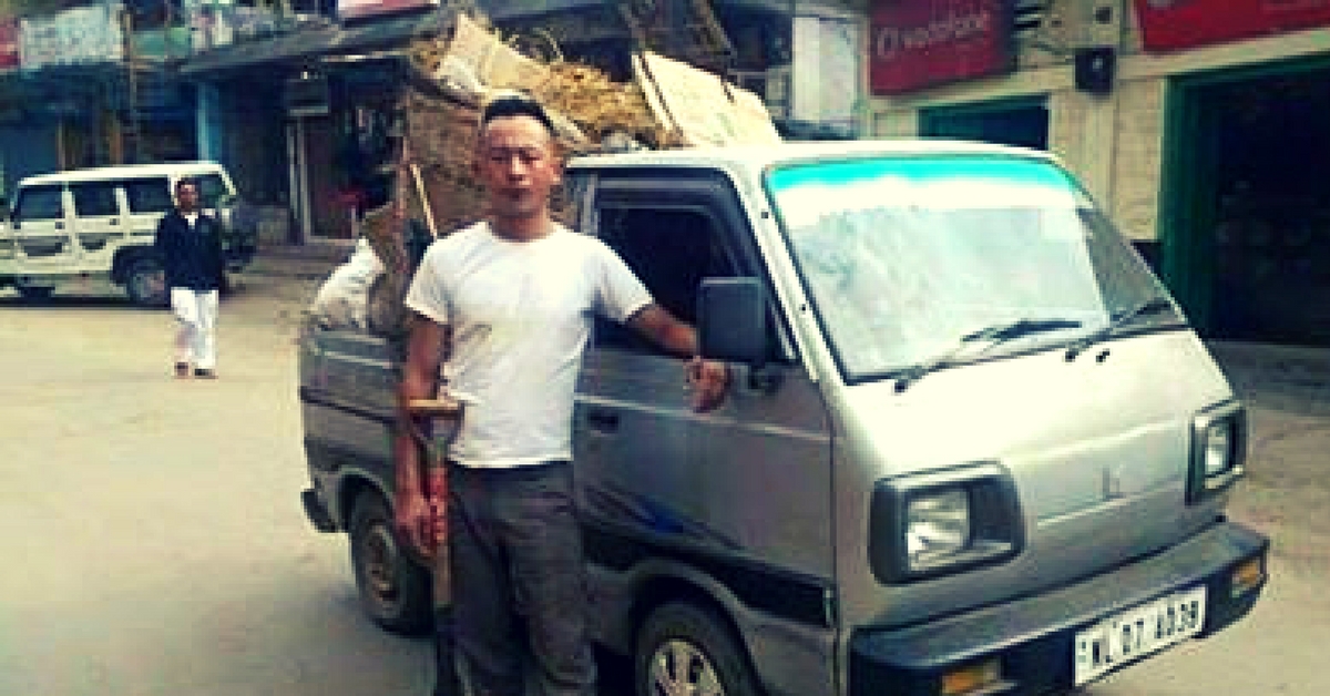 When Garbage Started Piling in His Town, a Nagaland Constable Started Collecting It Himself!