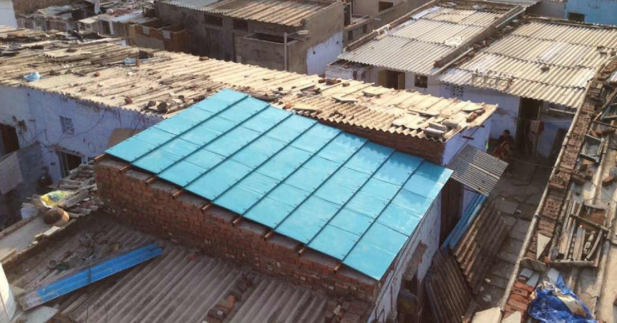 An Ahmedabad NGO Offers Heat-Resilient Roofs for Slum Dwellers to