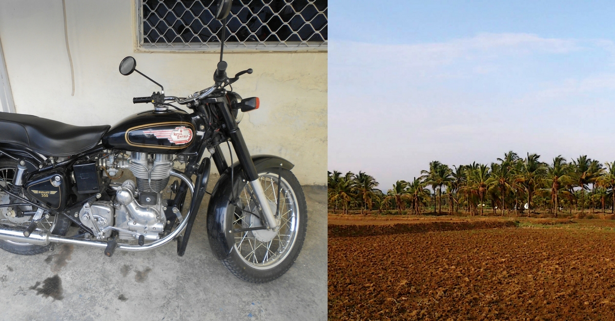 A Man With No Power Connection at Home Generates Electricity for an Entire Village Using His Bike