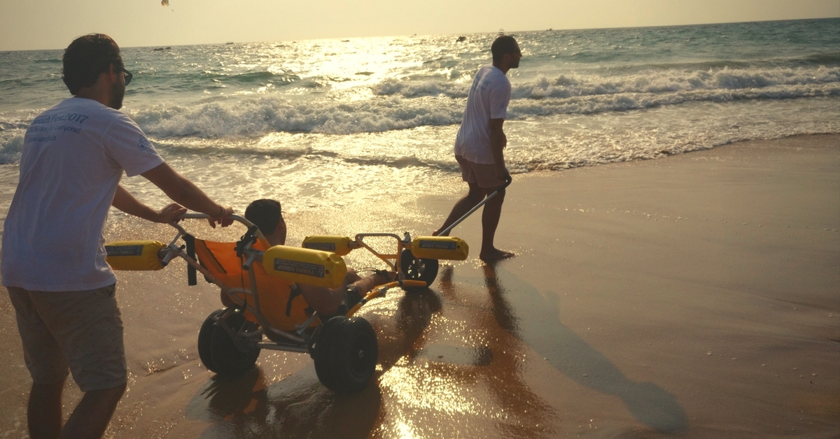 An Inclusive Beach Festival in Goa Is Allowing People with Disabilities to Have Some Beach Fun!