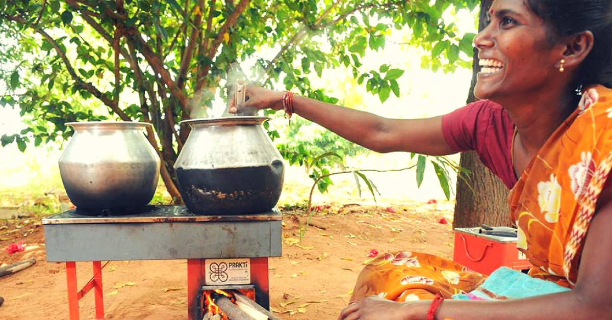 This Startup’s Energy-Efficient & Low-Cost Cook Stoves Are Making Kitchens in Rural India Smoke-Free