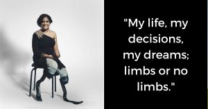 After Losing Both Her Arms & Legs, This Blade Runner's Story Is Winning a Million Hearts
