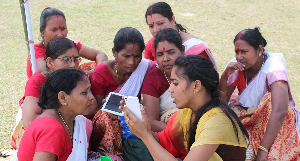 Internet Saathis are spreading the benefits of the World Wide Web in rural Assam. (Photo by Abdul Gani)