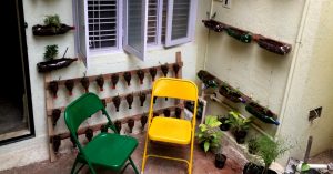 Fighting Poverty, Two Bengaluru Guys Beautify Gardens & Terraces Using Plastic Bottles and Waste