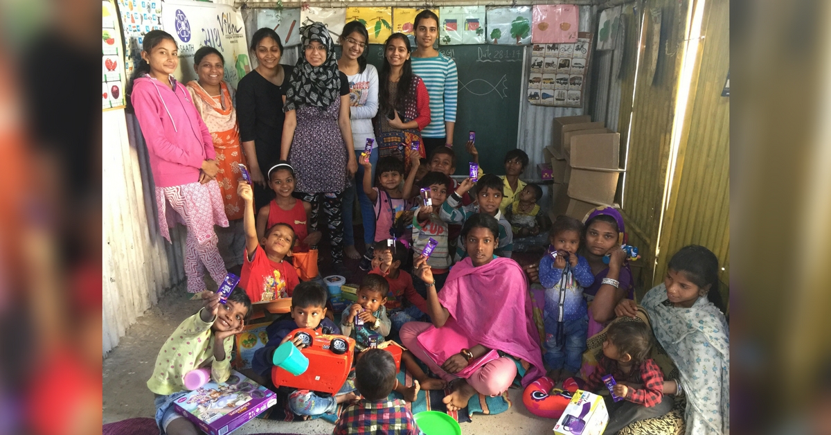 Every Week She Drives around Ahmedabad Collecting Toys from Donors & Distributing Them to Slum Kids