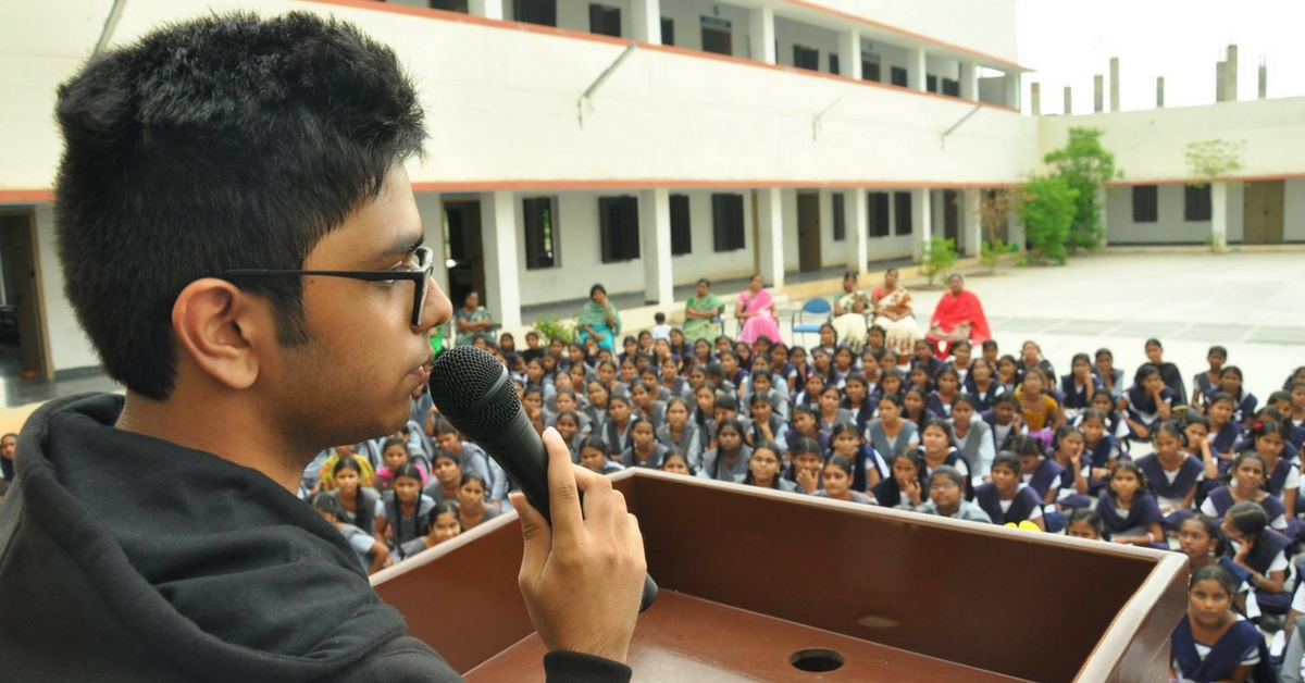 Meet the 17-Year-Old Boy From Telangana Who Invented a Unique Device to Prevent Rape