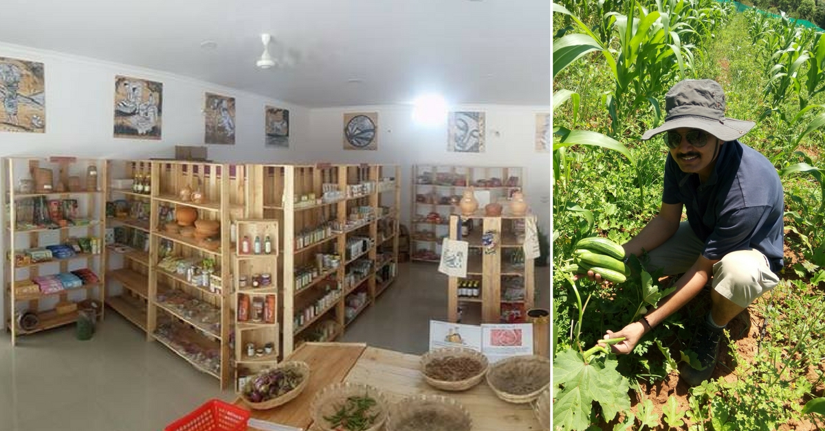 Meet the Bengaluru Techie-Turned-Farmer Whose Natural Foods Are a Huge Hit with Consumers