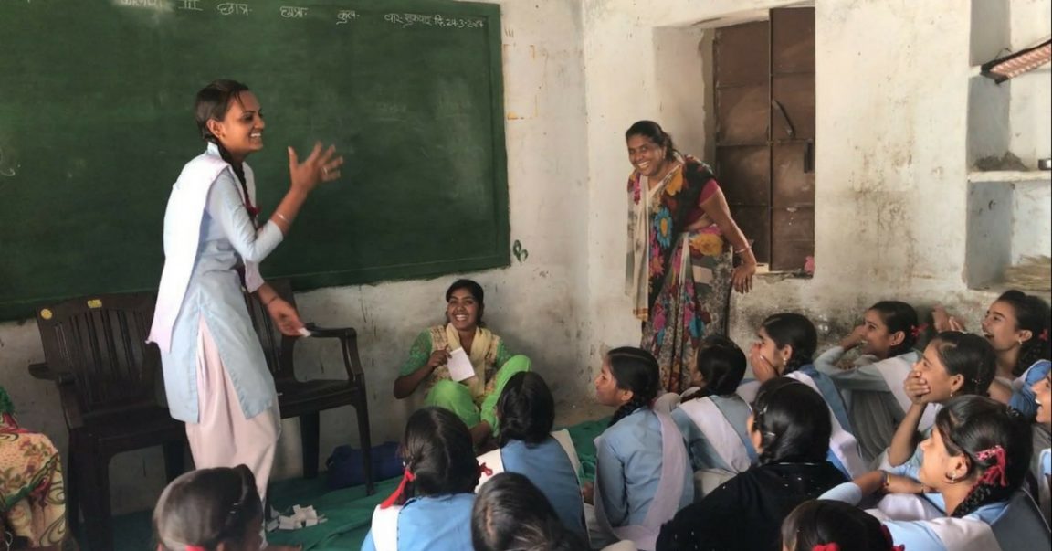 A Discussion on Menstrual Hygiene Helped Schoolgirls in Rural Rajasthan