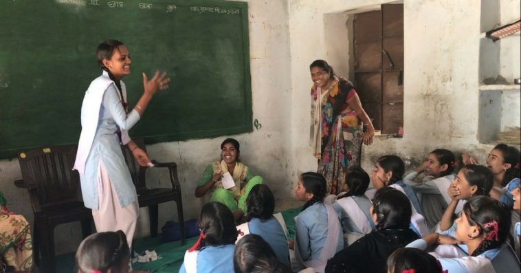 A Discussion on Menstrual Hygiene Helped Schoolgirls in Rural Rajasthan