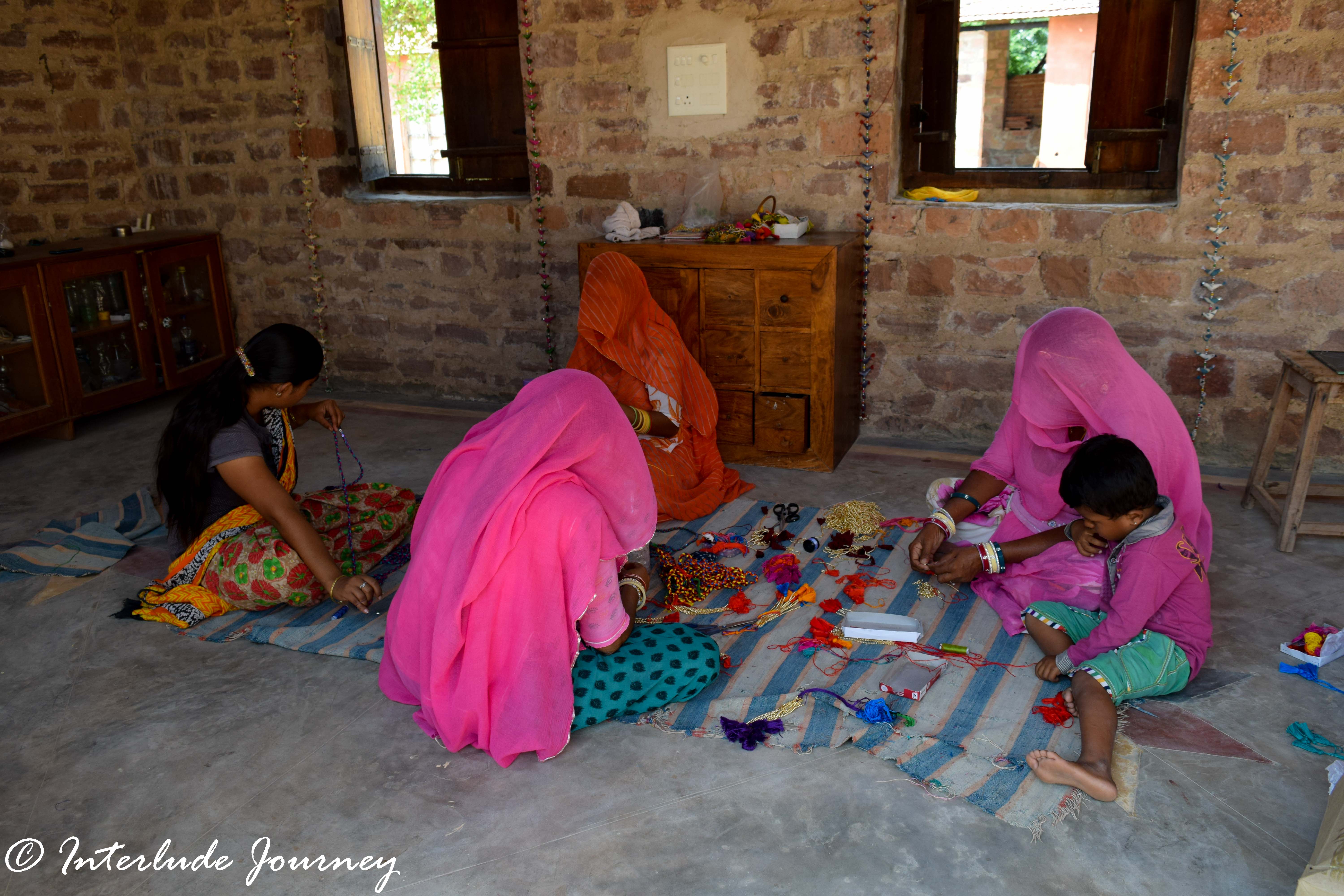 Women at work in Sunder Rang