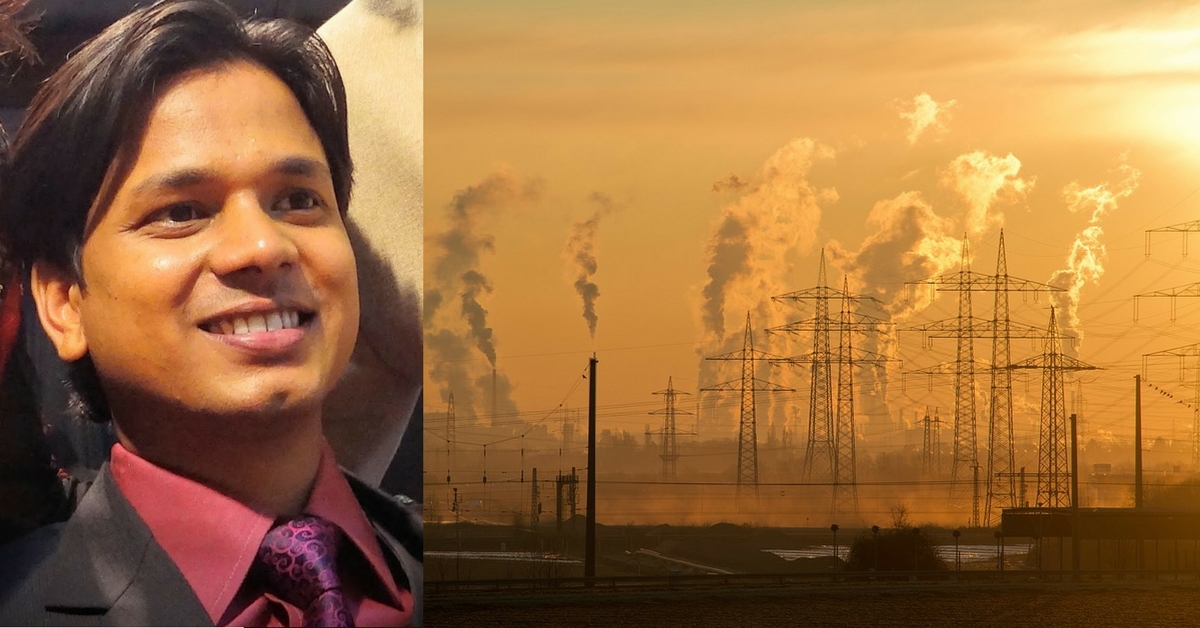 An IIT Professor’s Award-Winning Mechanism to Trap Carbon Dioxide Can Reduce Air Pollution in India.