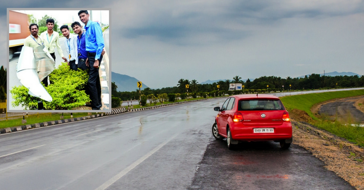 Bengaluru engineering students want to light up the city using highway wind turbulence