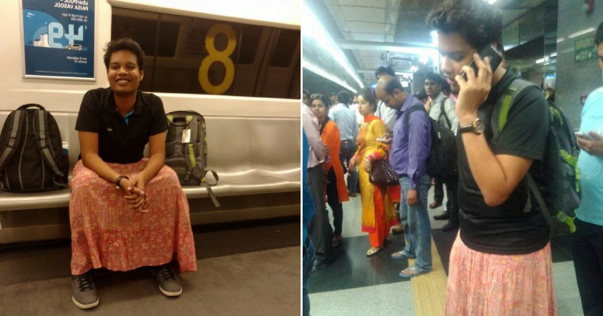 TBI Blogs: What Happens When an Indian Heterosexual Male Wears a Skirt in Public? This Man Found Out