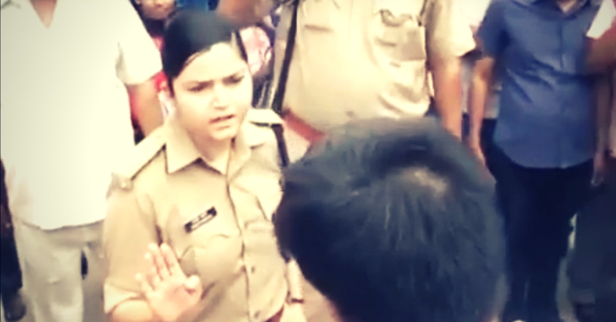 UP Dabangg Woman Cop Shuts Down Angry Mob Like a Boss! But Are All Her Actions Justified?