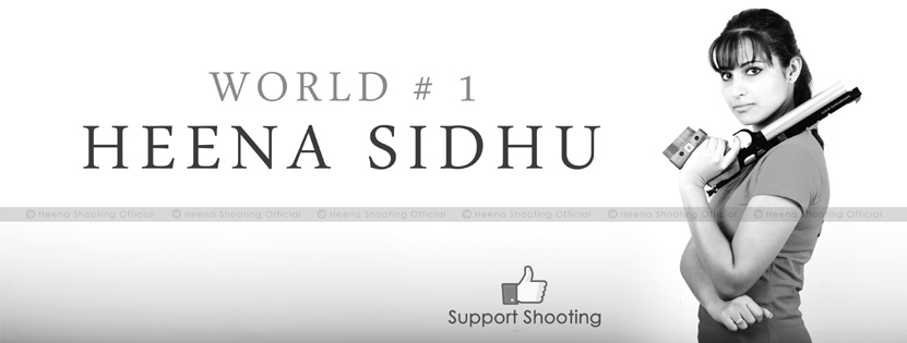 Heena- Sidhu- Shooter- World- Champion- Gold