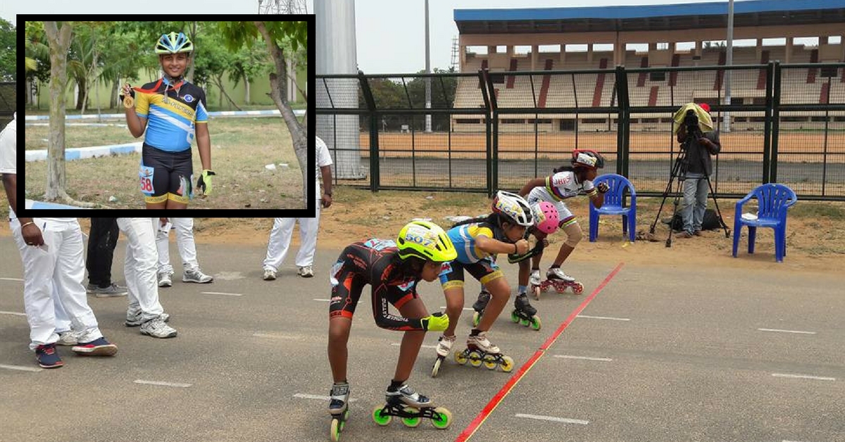 This 10-Year-Old From Mangalore Is a Roller Skating Champion & Has Won 75 Medals