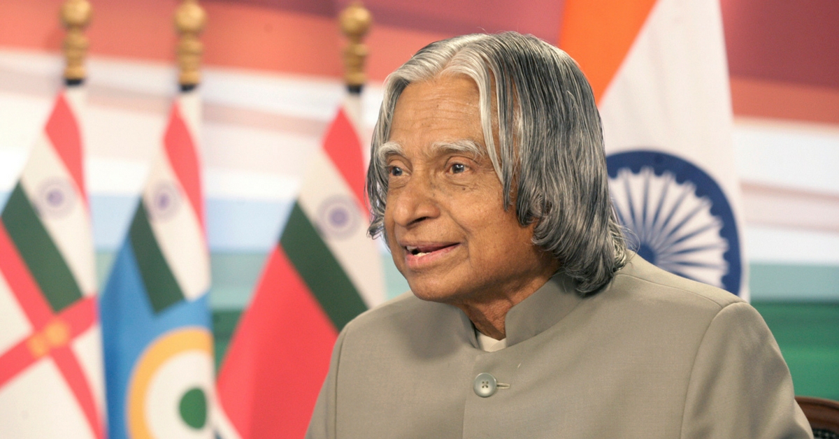 Here Are 5 Things That Made Dr. APJ Kalam the People's President