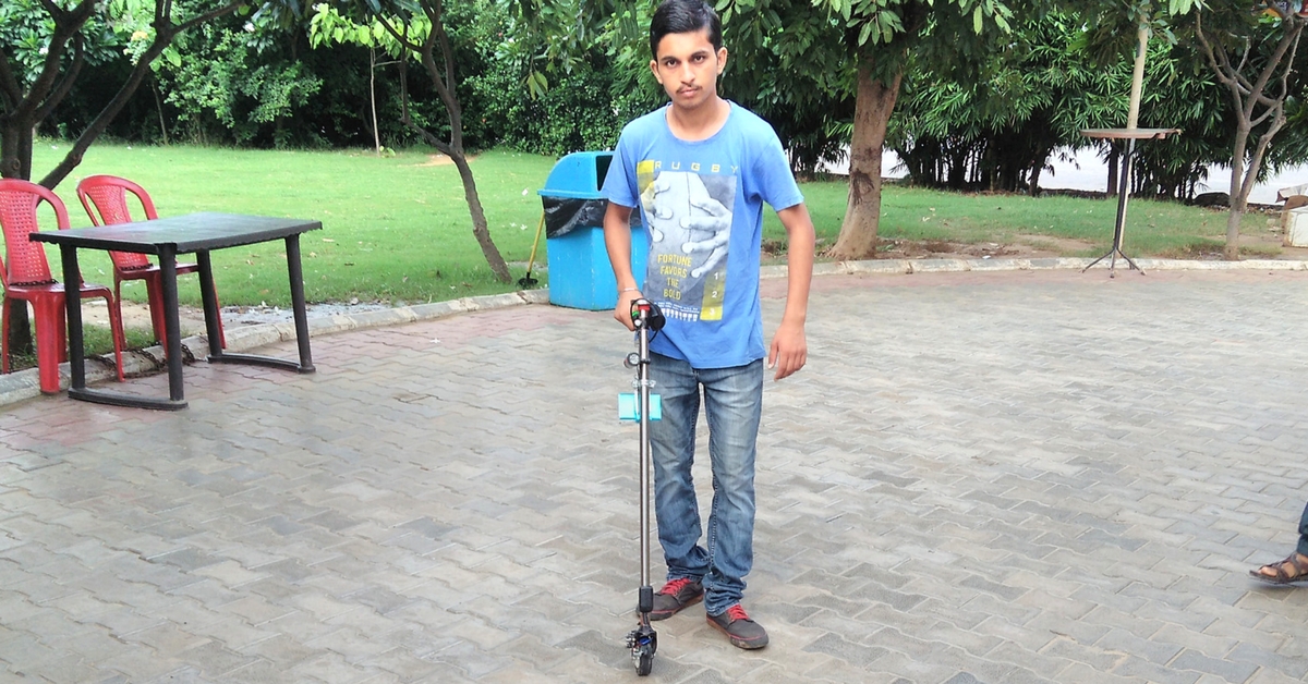 A Walking Stick That Charges a Phone & Lights Your Way, This UP Teen’s Innovation Is a Wonder!