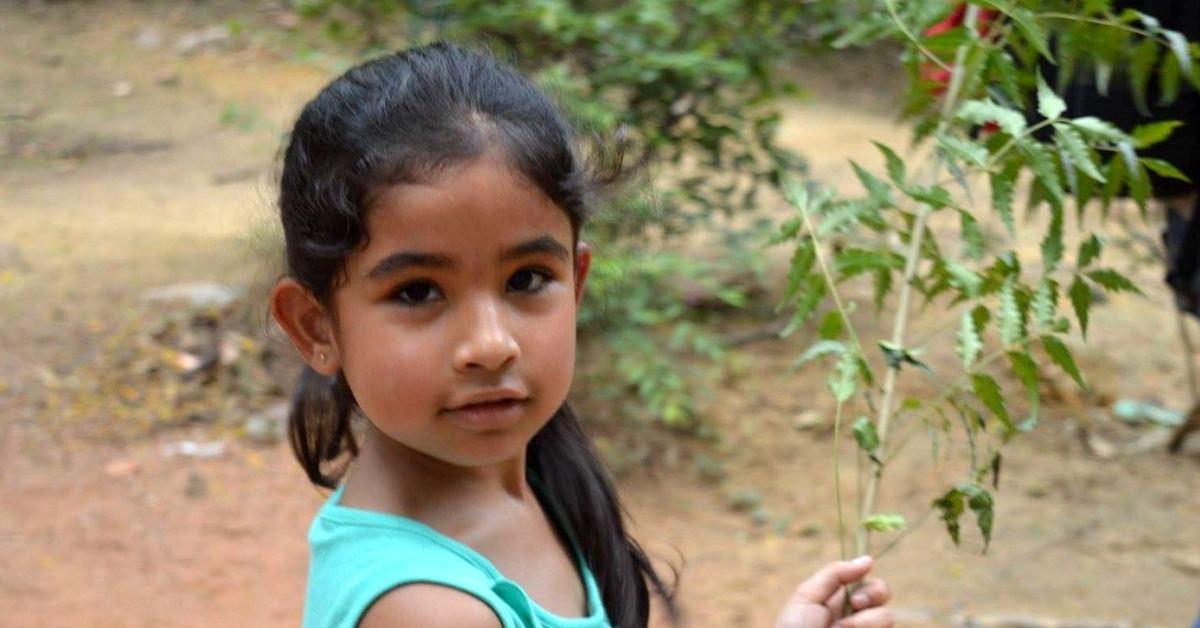 This 7-Year-Old Travelled From US to India to Plant 750 Trees & Spread an Inspiring Message!