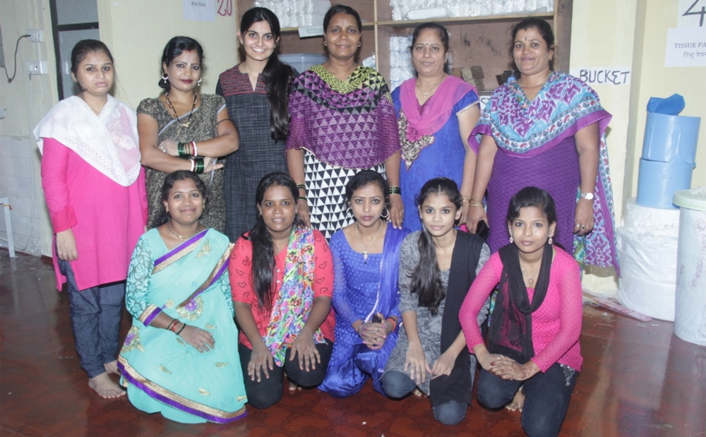 Myna Milan Foundation-sanitary pad manufacturing unit