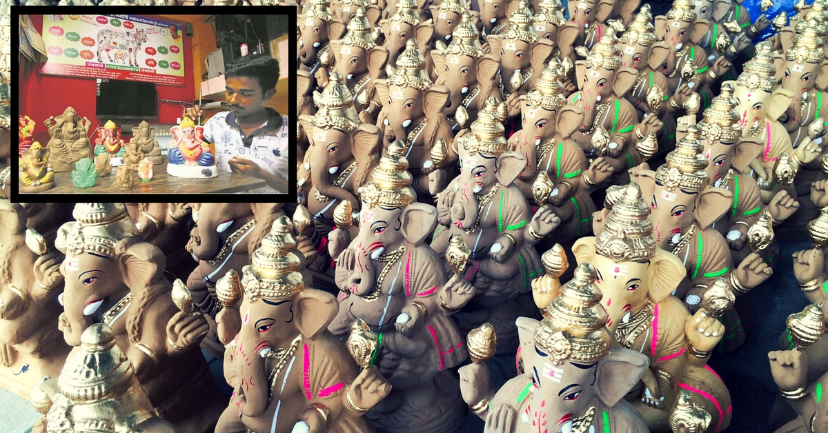 Want to Go Green This Ganeshotsav? Head to Nerul for Idols That Can Later Be Used as Manure!