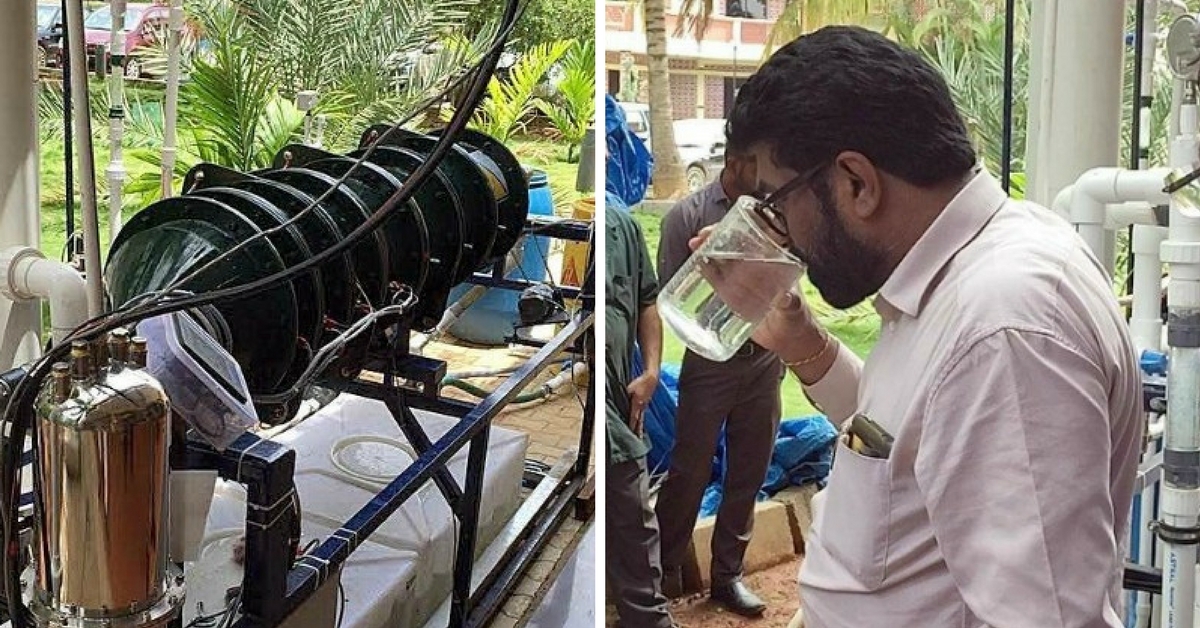 Clean Water out of Wastewater? This Bengaluru Scientist’s Innovation Can Actually Do That!