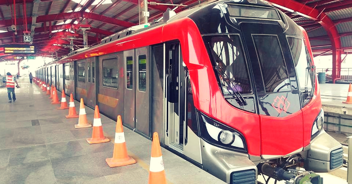 Lucknow Metro Station Is Set to Become India’s First to Provide Free Water & Toilet Facilities