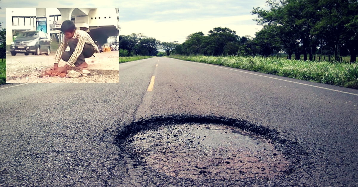 Why This 12-Year-Old Is Filling Potholes on the Streets of Hyderabad All by Himself!