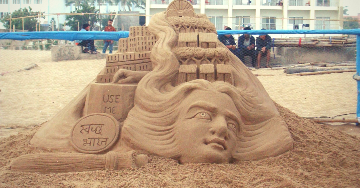 Just Sand, Water & Some Brilliant Art – Behind the Scenes With Puri’s Fascinating Sand Artists