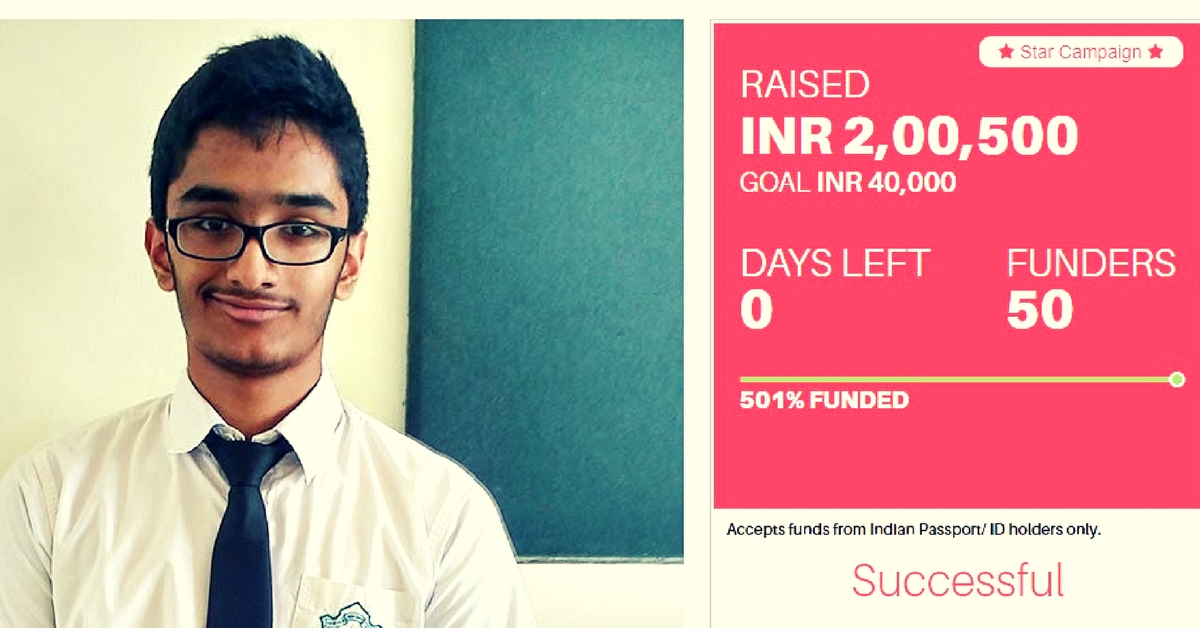 This 15-Year-Old Single-Handedly Raised ₹2 Lakh to Save 5 Kids Suffering From a Heart Disease