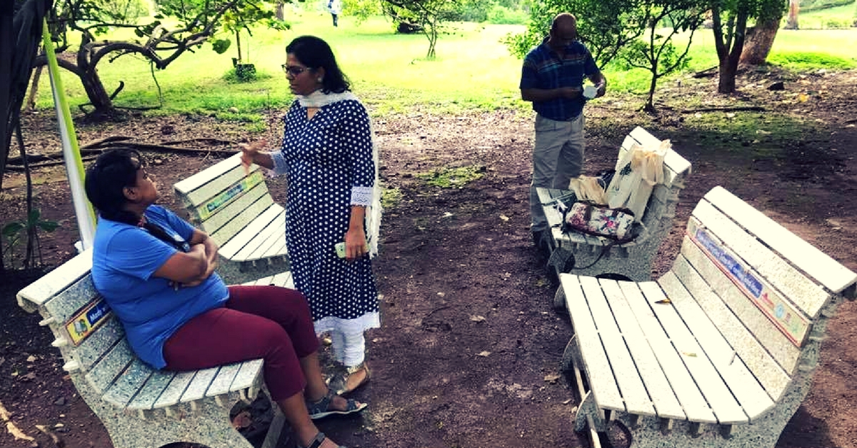 This Mumbai Park Has Eco-Friendly Benches Made of 6,500 Tetra Pak Cartons Collected Over 3 Years