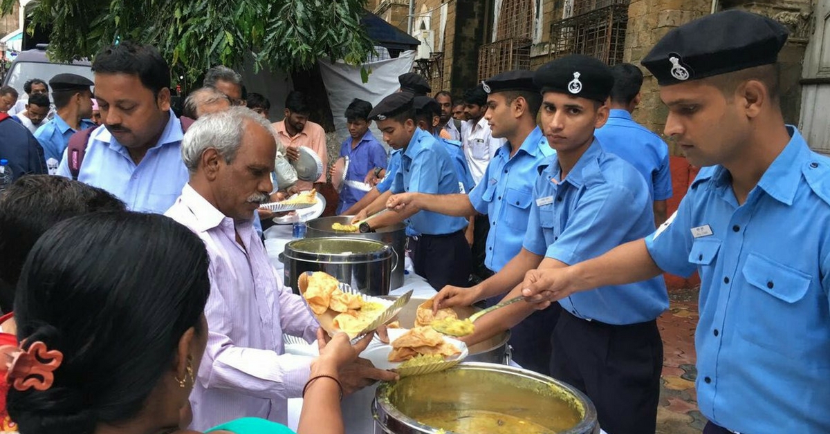 As Mumbai Stumbles, Navy Helps The City Get Back on its Feet