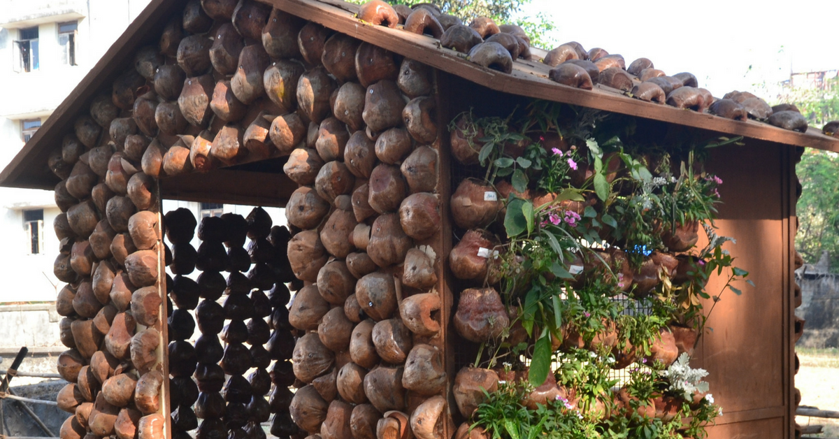 Can One Build a Low-Cost, Eco-Friendly House from Tender Coconut Shells? This Mumbai duo did it!