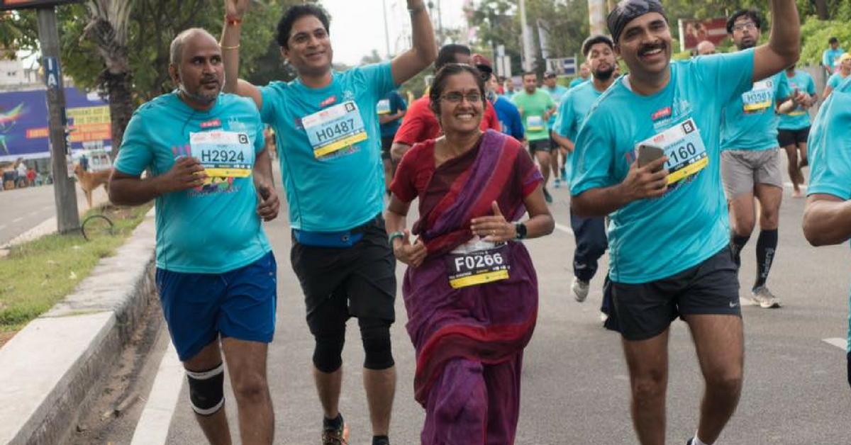 Interview: 44-Year-Old Jayanthi Tells Us How, and Why, She Ran 42km in a Saree!