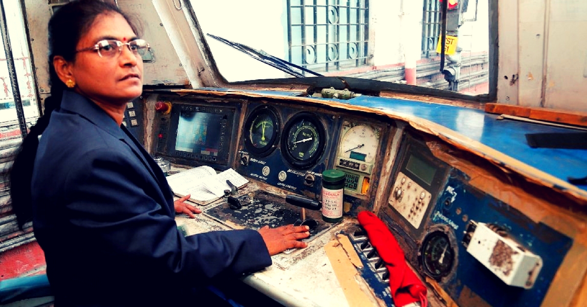 surekha yadav-indias- first-woman-train driver