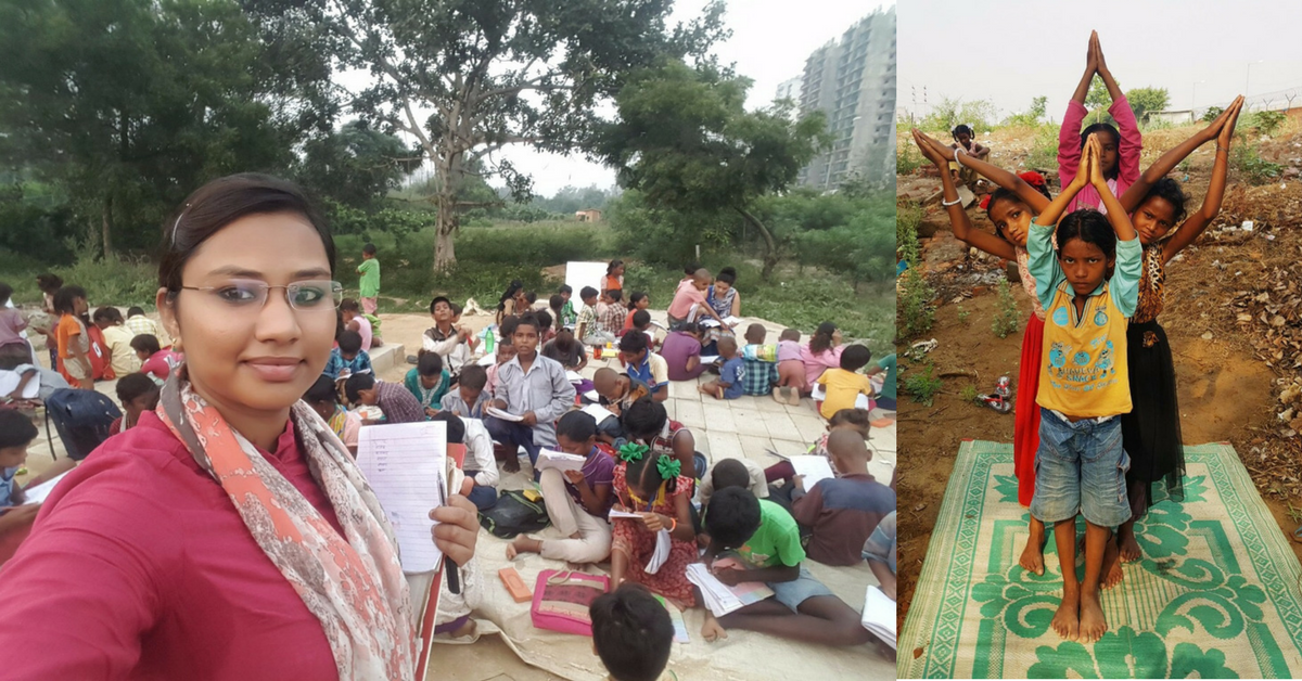 Meet Taruna, Who Left Her Bank Job to Feed and Educate Ghaziabad’s Struggling Children