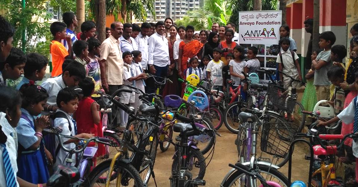 Do You Have an Old Cycle? Give It to This Bengaluru Org to Help Underprivileged Kids