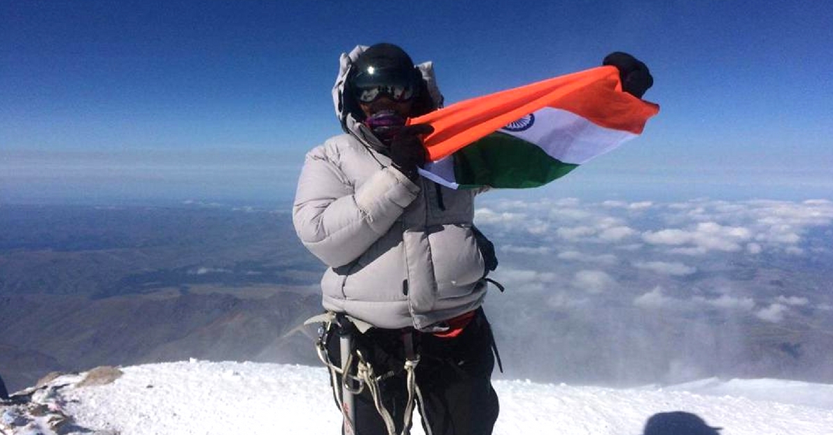 Meet GR Radhika: The First Indian Woman Cop to Summit Mount Elbrus!