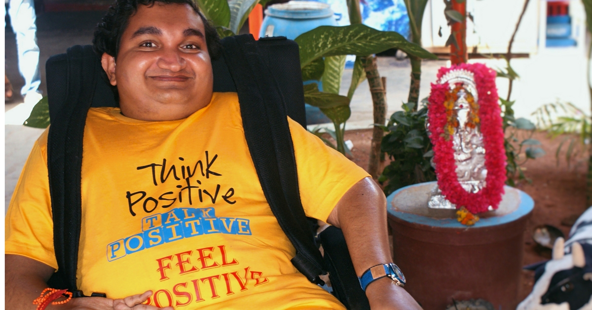 This 90% Disabled Man Is a Singer, Graphic Designer and Motivational Speaker!