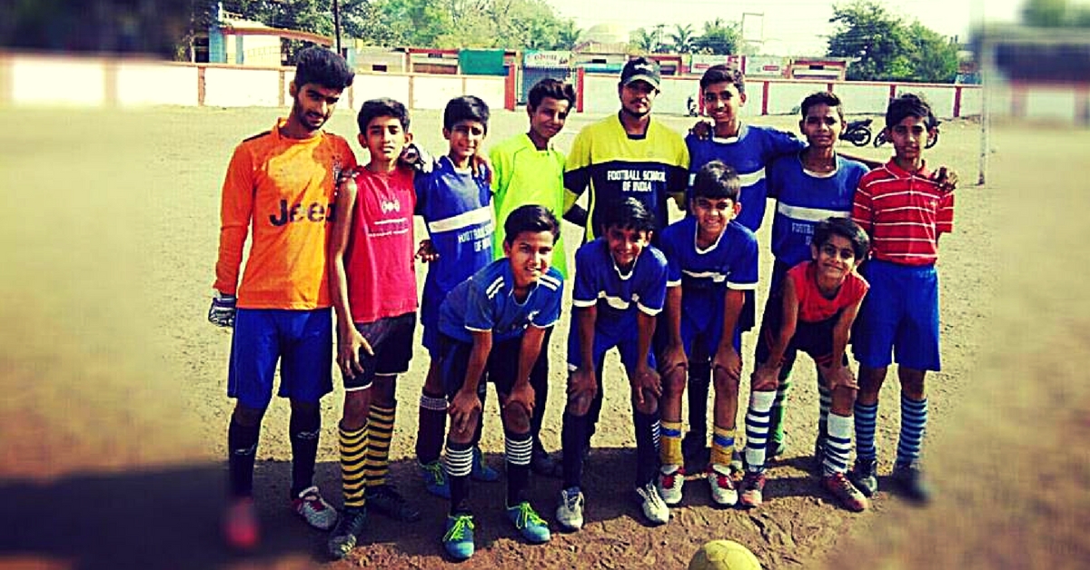 This 21-Year-Old Football Coach Is Changing the Lives of Young Slum Dwellers in Madhya Pradesh